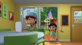 央视力推的传递正能量的英文动画片《神童小语 》，家人们值得看！